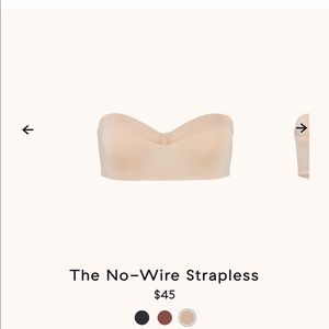 2 Lively strapless bras in 36B.